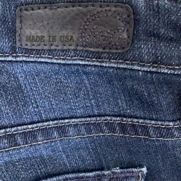 Ag Adriano Goldschmied The Belle Flare Jeans Size 28R - Picture 10 of 15